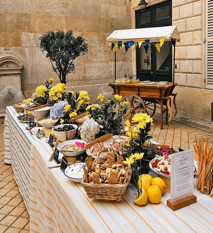Buffet dinatoire italien