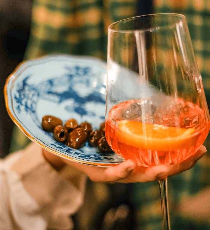 Cocktails festifs italiens