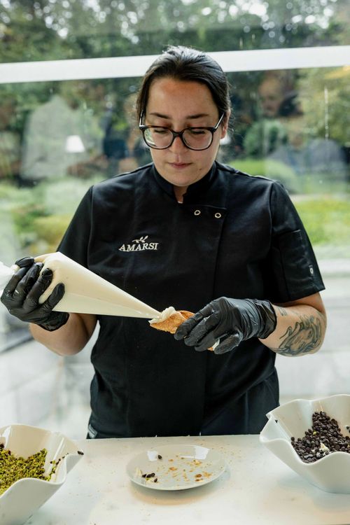 animation cannoli en direct pendant un événement d'entreprise