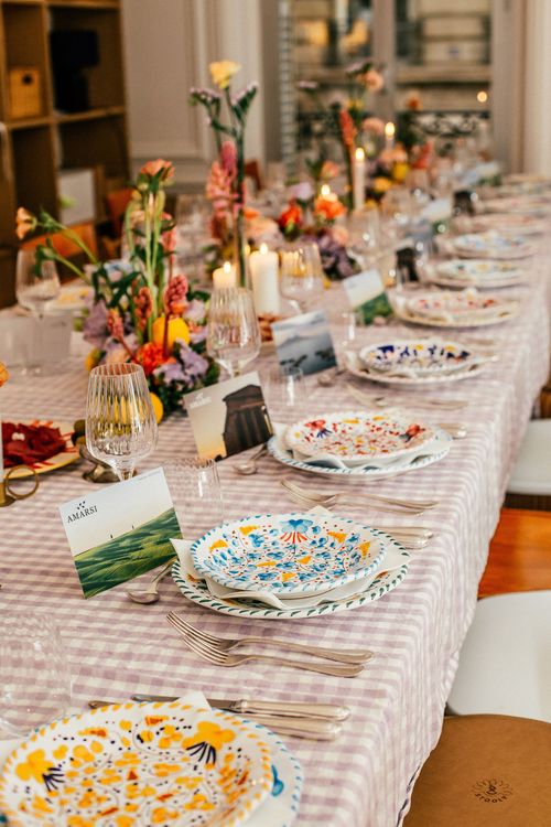 Diner assis AMARSI traiteur italien chez BONSOIRS HOME